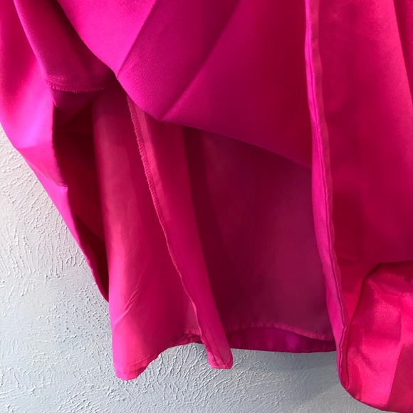 Kaya & Sloane satin pink fit and flare dress - Picture 10 of 13